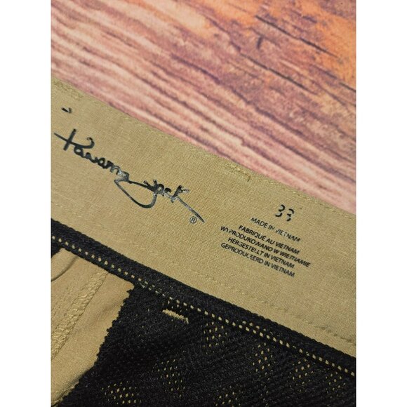 Panama Jack Mens Khaki Stretch Chino Shorts 33 - Picture 3 of 6